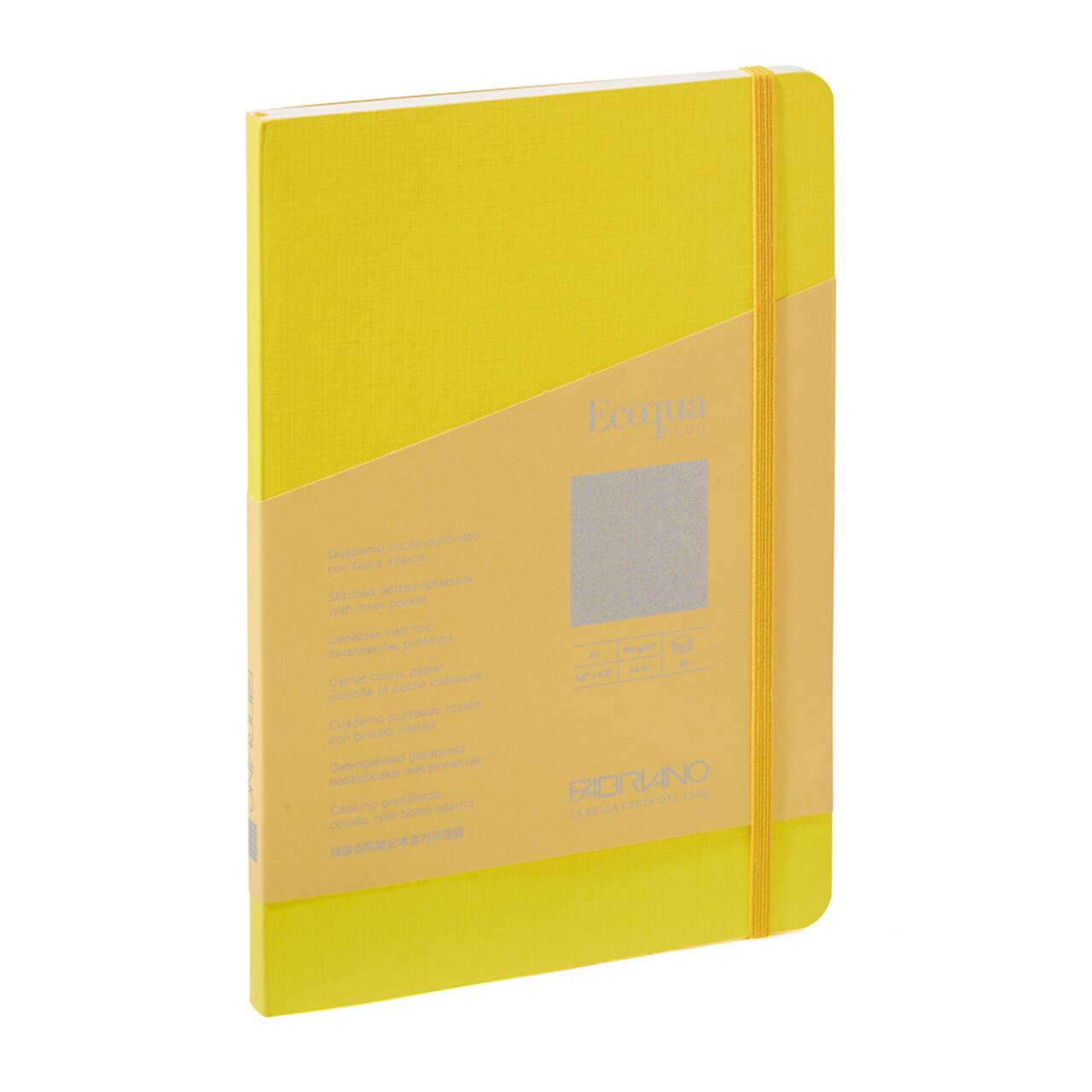 Fabriano&#xAE; Ecoqua Plus Dotted A5 Fabric-Bound Notebook